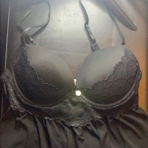 Black lingerie top, Jessica Simpson brand